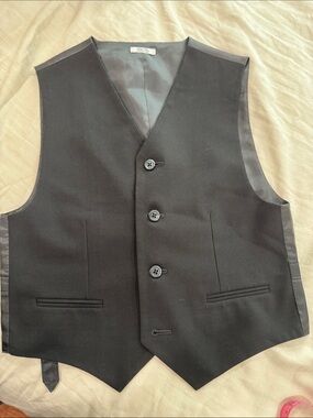 Boys Calvin Klein classic Black Dress Vest